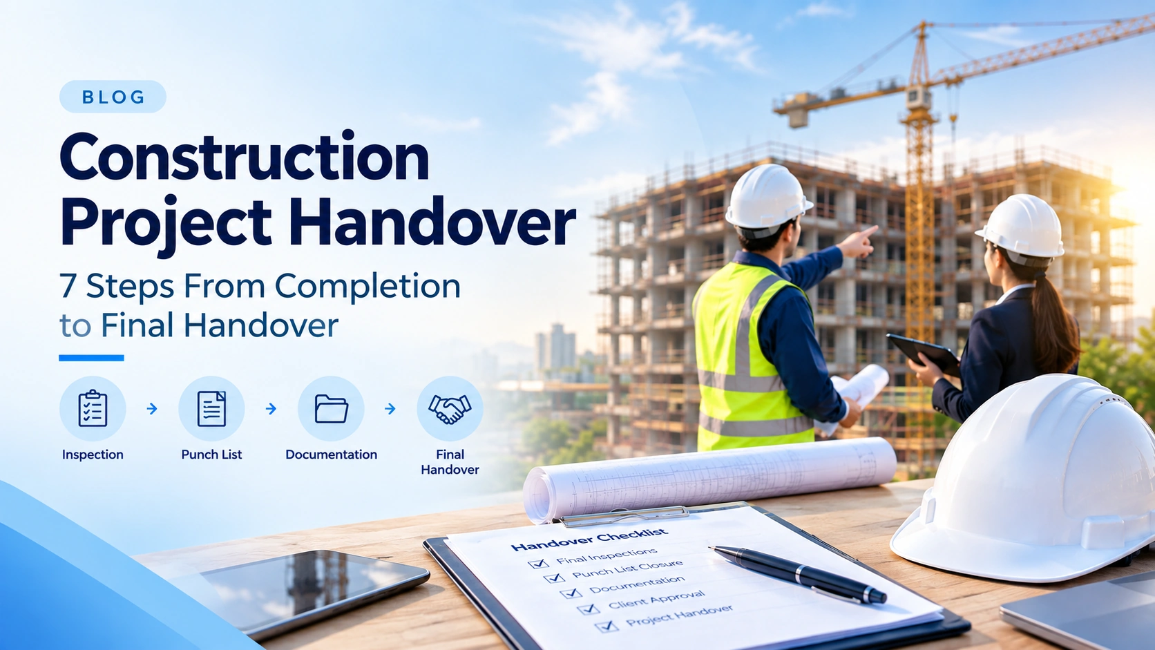 Construction Project Handover: 7 Steps From Completion to Final Handover
