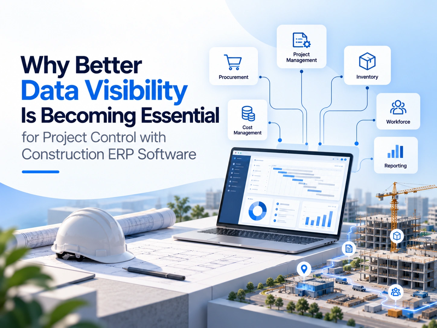 Why Better Data Visibility Is Becoming Essential for Project Control with Construction ERP Software