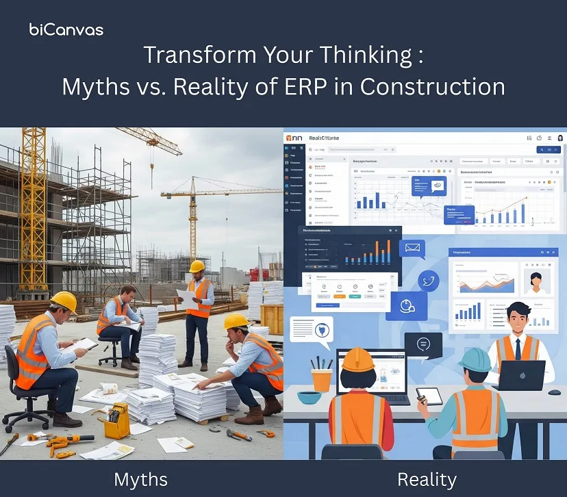 ERP Myths vs. Reality for Construction Businesses