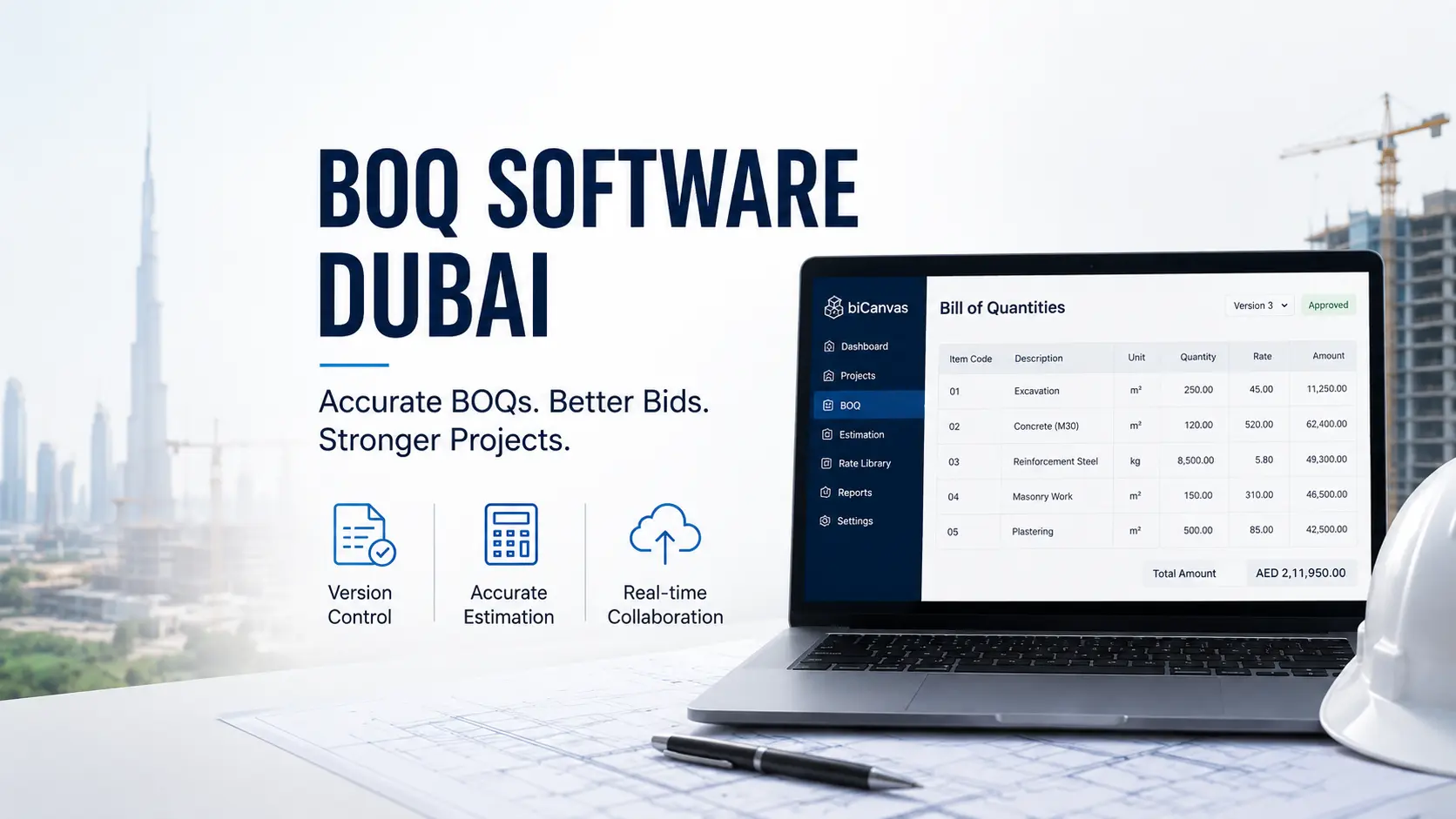 BOQ Software Dubai: The Complete Guide for UAE Contractors