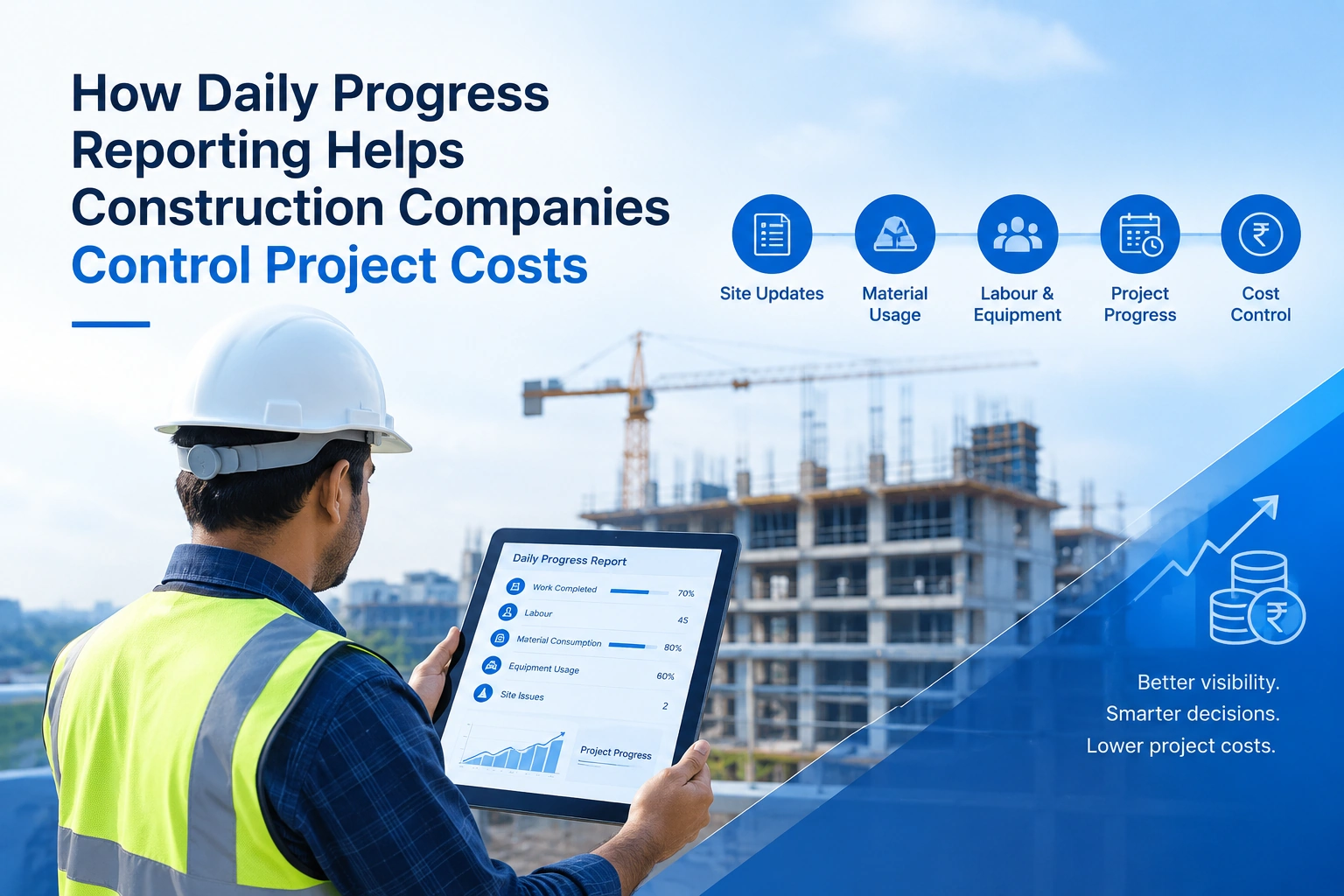 How Daily Progress Reporting Helps Construction Companies Control Project Costs