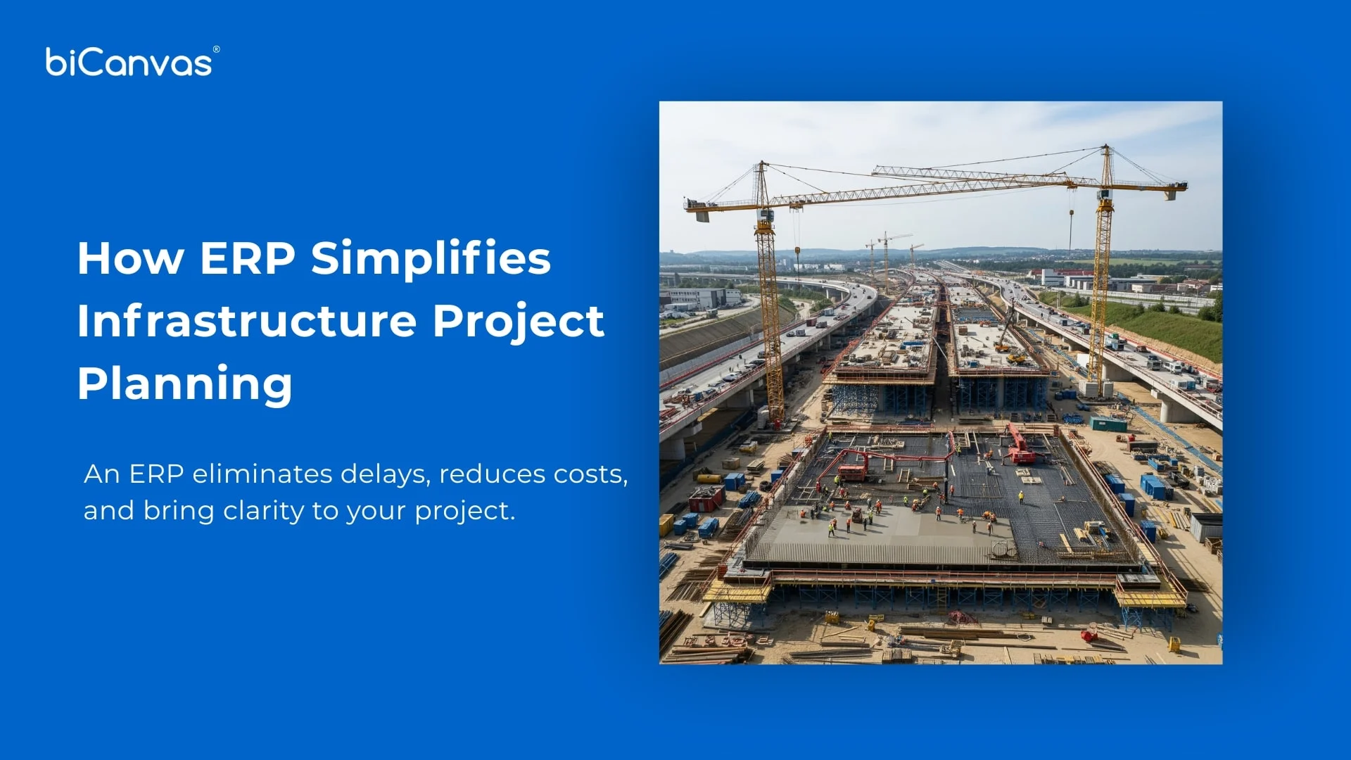 How ERP Simplifies Infrastructure Project Planning