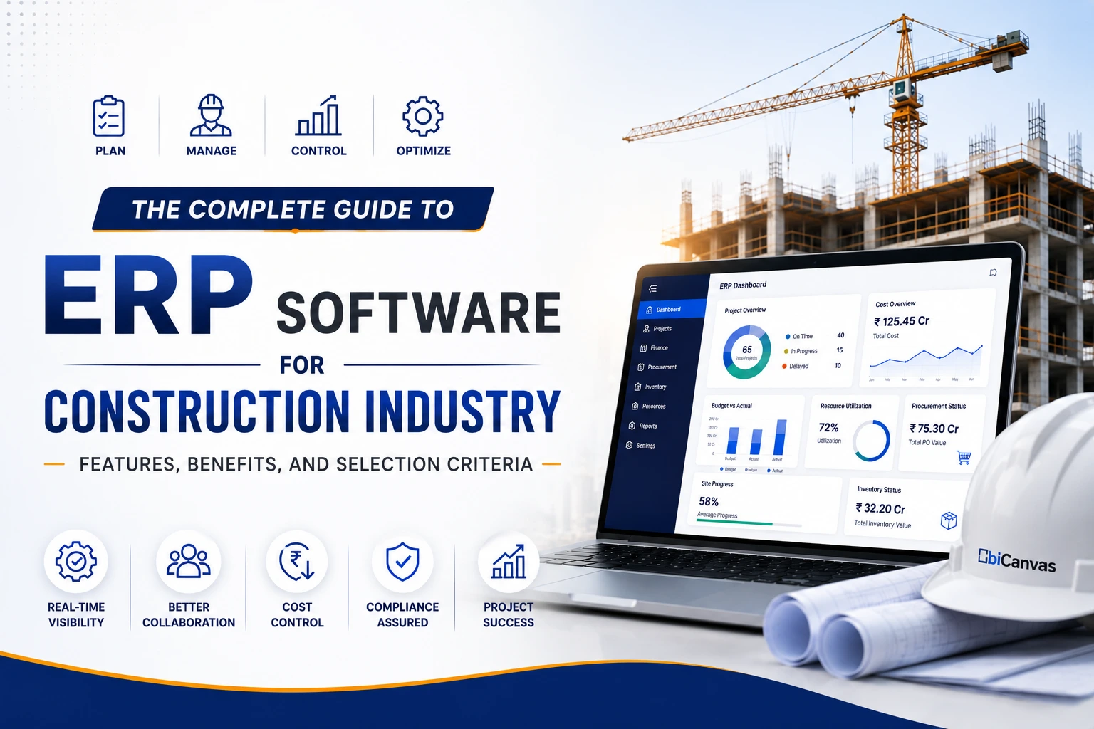 The Complete Guide to ERP Software for Construction Industry: Features, Benefits, and Selection Criteria