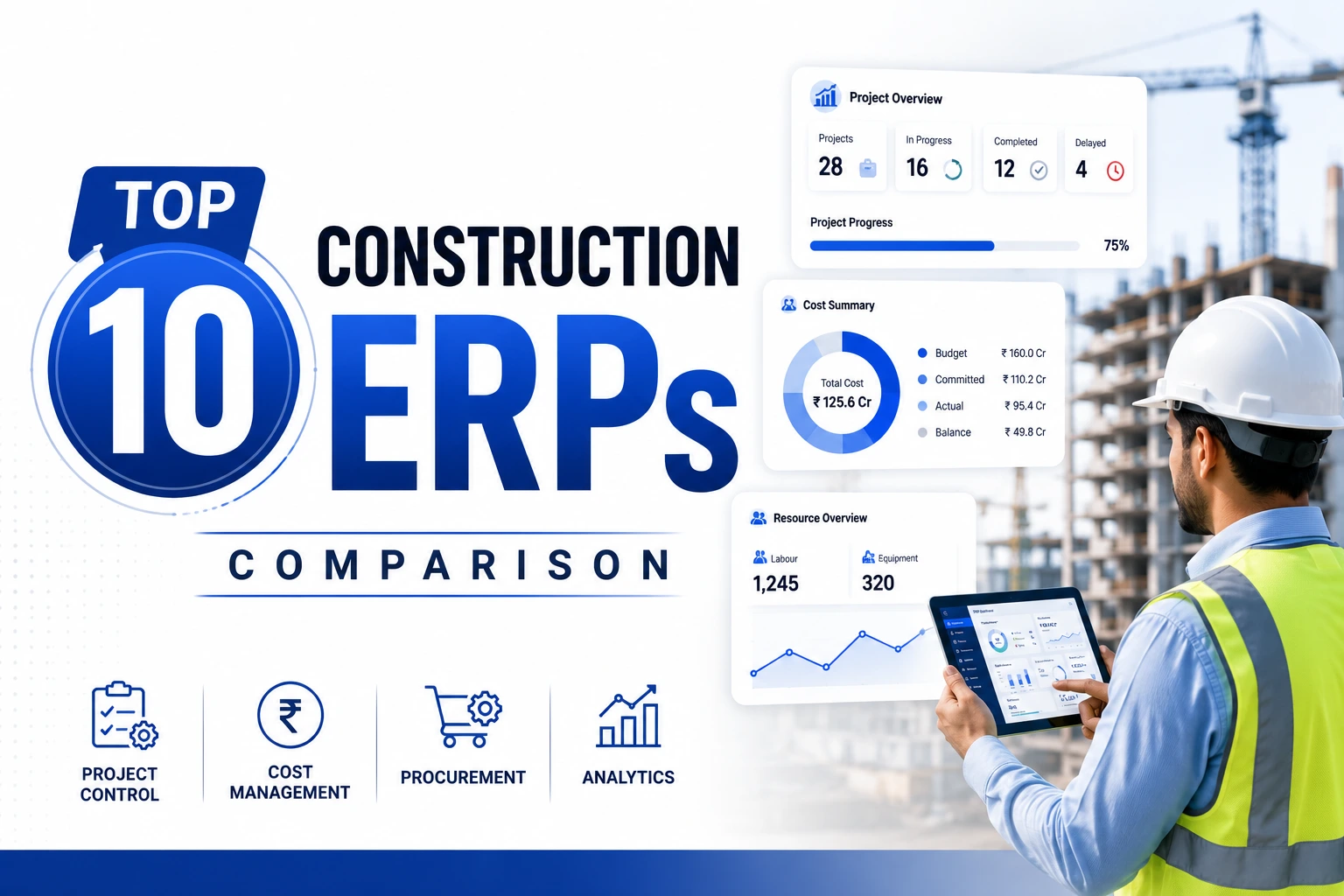 Top 10 Construction ERP Software Solutions to Streamline Your Projects in 2026