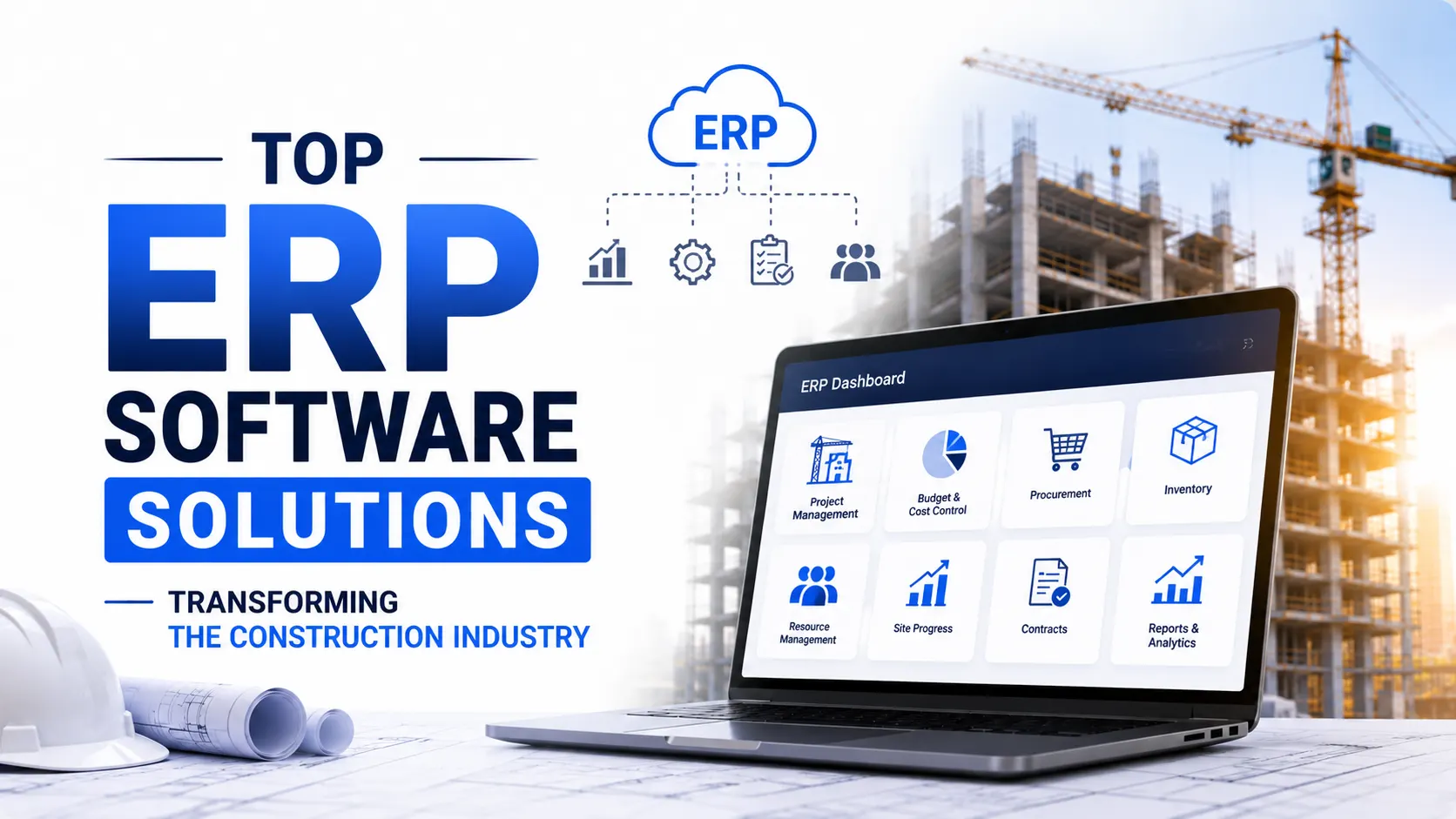 Top ERP Software Solutions Transforming the Construction Industry