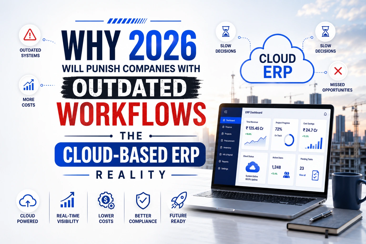 Why 2026 Will Punish Companies with Outdated Workflows: The Cloud-Based ERP Reality