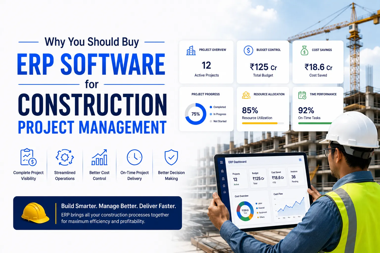 Why You Should Buy ERP Software for Construction Project Management